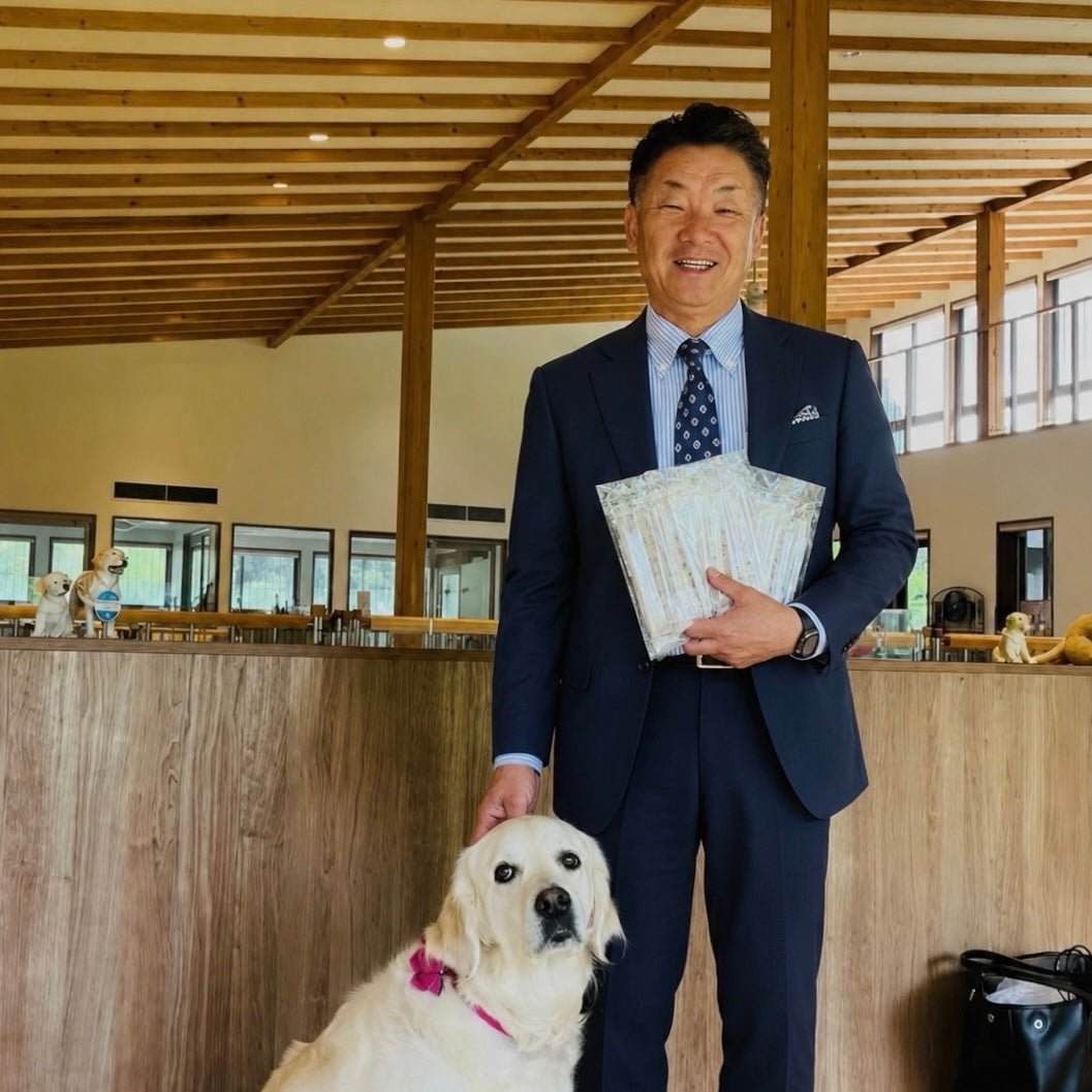 関西盲導犬協会へのペット用歯ブラシ寄付に関して